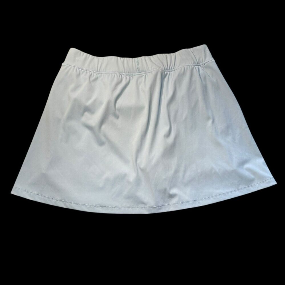 Boutique Sunday Skin Light Blue Athletic Tennis Skort Size Large Athleasure Yoga